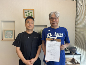 石川様　坐骨神経痛　６０代